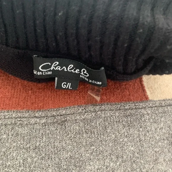 CHARLIE B Multicolor Knit Sweater - Picture 2 of 3